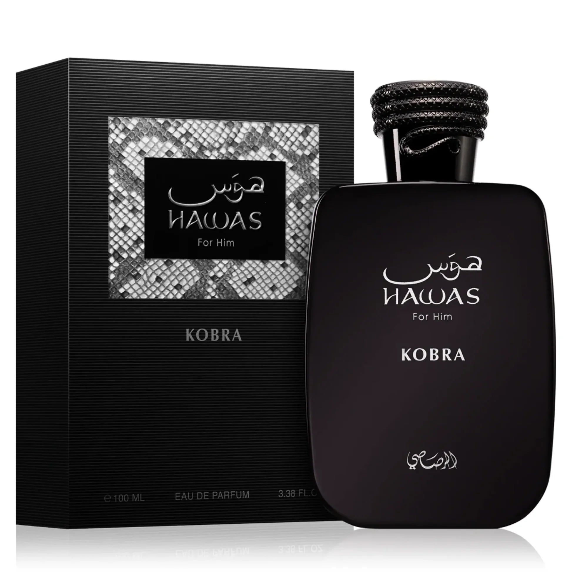 Rasasi Hawas Kobra 100ml without box For Men