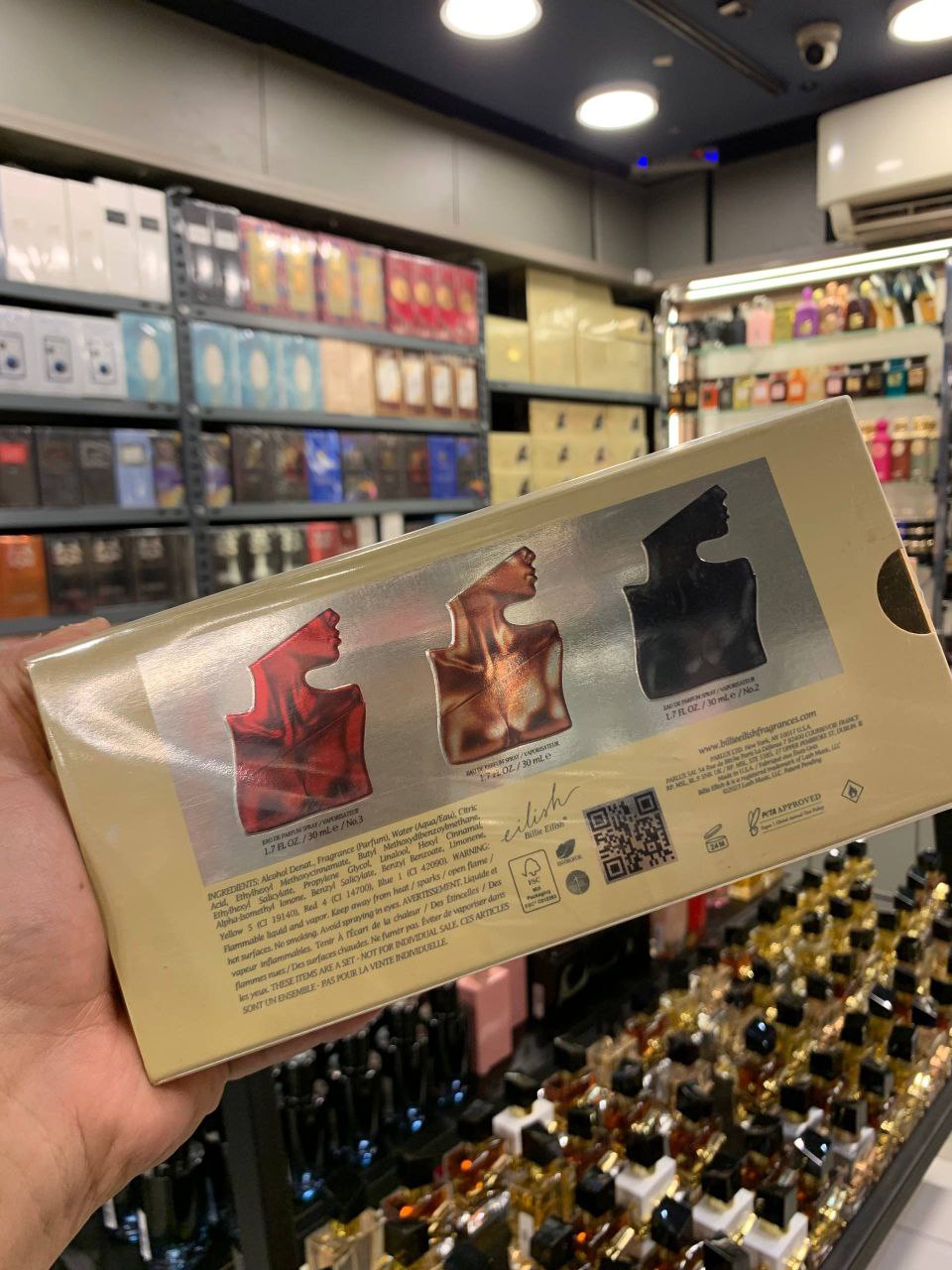 Billie eilish 3 in 1 set for women