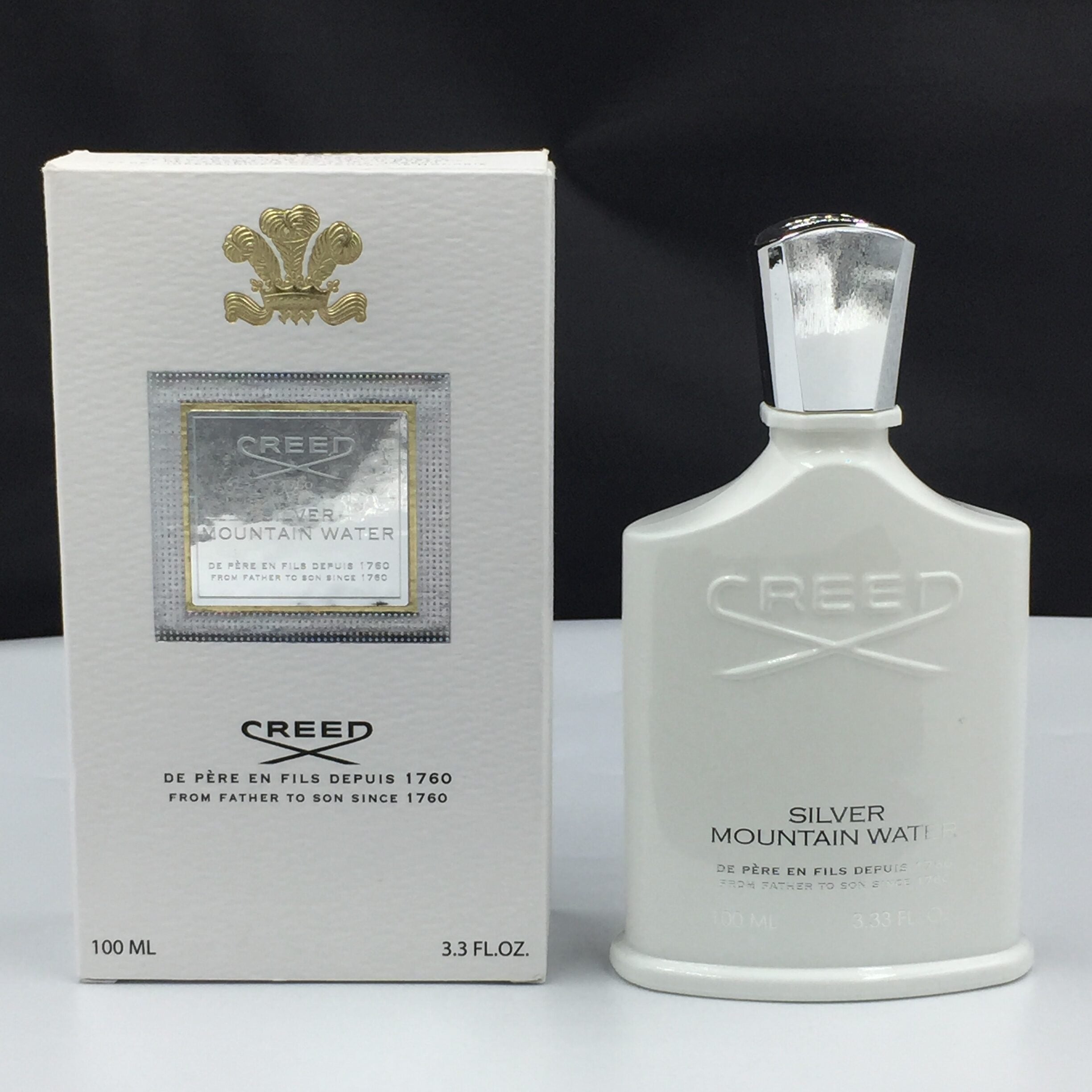 Creed Silver Mountain Water 100ml With Box Elixirbloom